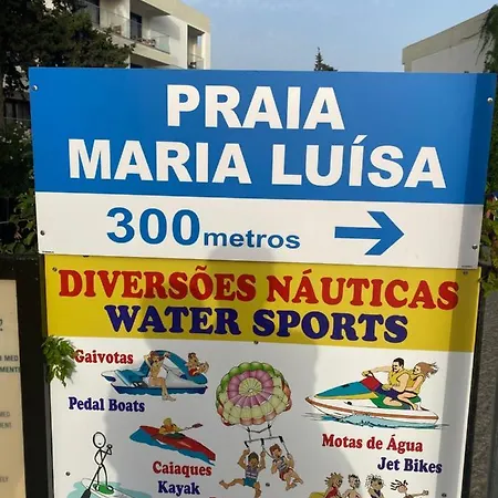 公寓 Appartement, Calme Avec Vue Piscine, 1km De La Plage, Olhos De Agua *